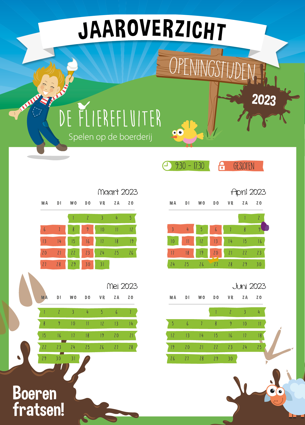 Openingstijden En Tarieven Flierefluiter