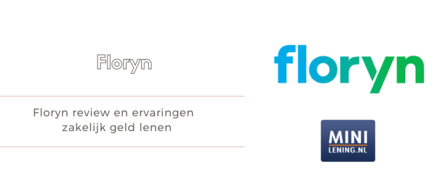 Floryn Review En Ervaringen Minilening Nl