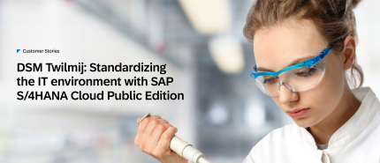 Explore DSM Twilmij’s journey with SAP Cloud ERP