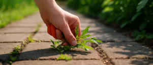 Praktische, gifvrije tips om je tuin onkruidvrij te houden (voor, tijdens en na de vakantie!)