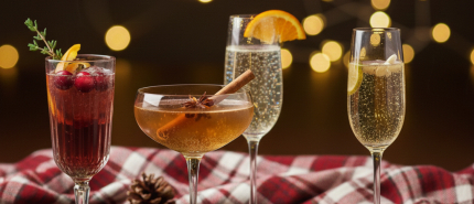 Feestelijke mocktails met thee voor een sprankelende avond