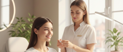 Persoonlijke huidverjonging in een cosmetische kliniek