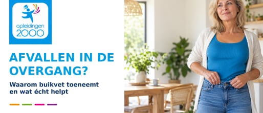 Afvallen in de overgang: waarom buikvet toeneemt en wat écht helpt