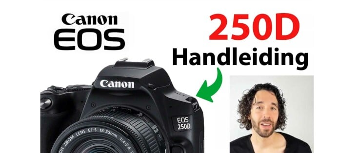 Canon EOS 250D Handleiding Video: Instellingen, menu, knoppen uitleg