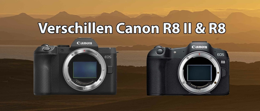 Verschil tussen Canon R8 II en R8