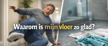 Waarom is mijn vloer zo glad? Oorzaken, risico’s en oplossingen