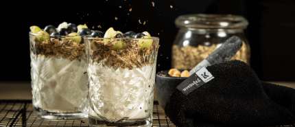 Gezond Ontbijt | Granola Home Made met kwark & vers fruit