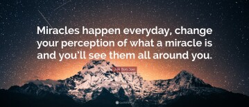 What is a Miracle?