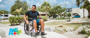ARUBA als rolstoelgebruiker