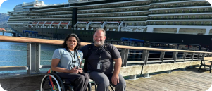 Holland America Line als rolstoelgebruiker