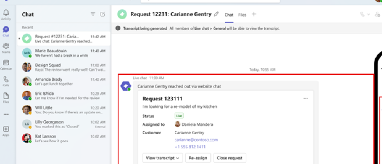 Met Teams Live chat eenvoudig communiceren met je klanten!