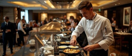 Live cooking voor een luxe ontbijtbeleving