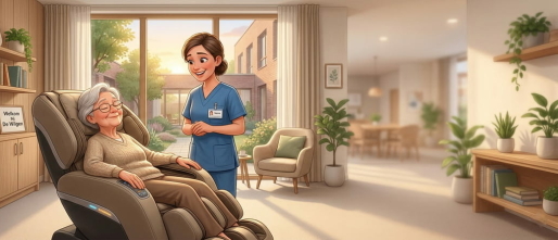 Voordelen van massagestoelen in de zorg