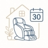 Massagestoelen 30 dagen thuis testen