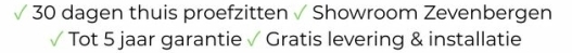 30 dagen thuis proefzitten in een massagestoel