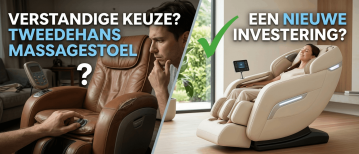 Is een tweedehands massagestoel een verstandige keuze?