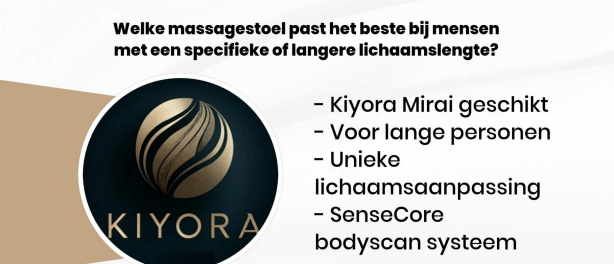 Welke massagestoel past het beste bij mensen met een specifieke of langere lichaamslengte?