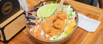 Poke Bowl Crispy Chicken