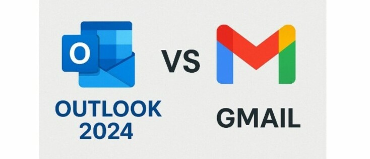 Outlook 2024 vs. Gmail: Qual è migliore per le aziende?
