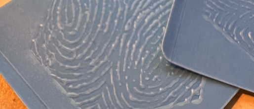 Hoe een klein vierkantje op haar huid haar hele dag een andere kleur gaf