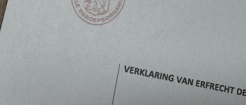 Verklaring van erfrecht: alles wat je moet weten