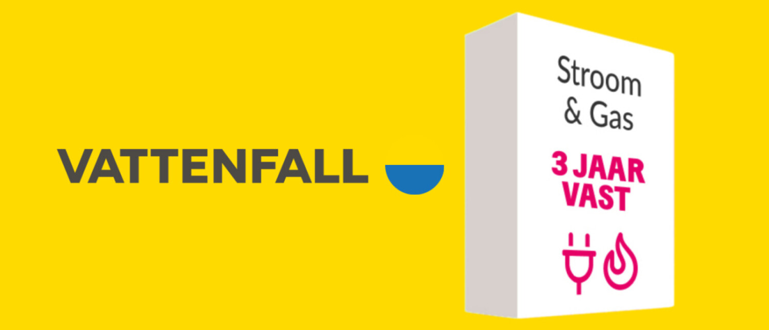 Vattenfall 3 jaar vast contract Energie 2023