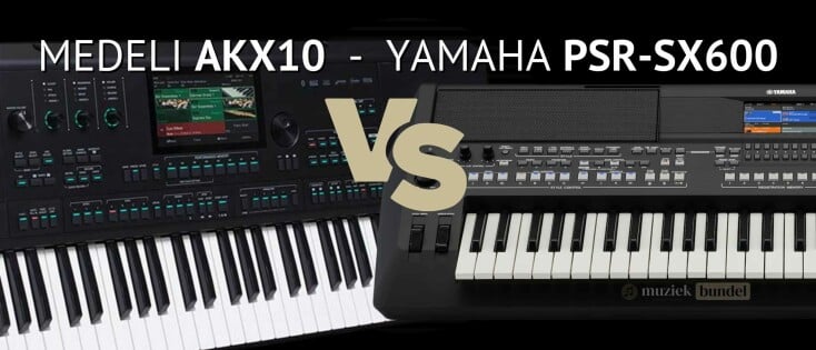 Medeli AKX10 versus Yamaha PSR-SX600: Welke is de beste keuze?