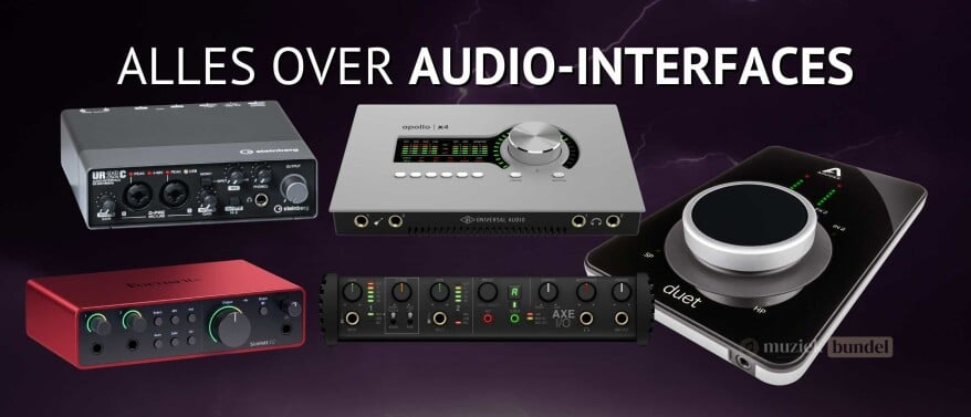 Audio-Interface: Alles wat je moet weten als beginner of professional