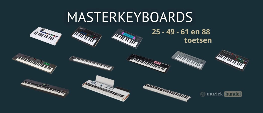 Beste Masterkeyboards – Een compleet overzicht van MIDI-Controllers