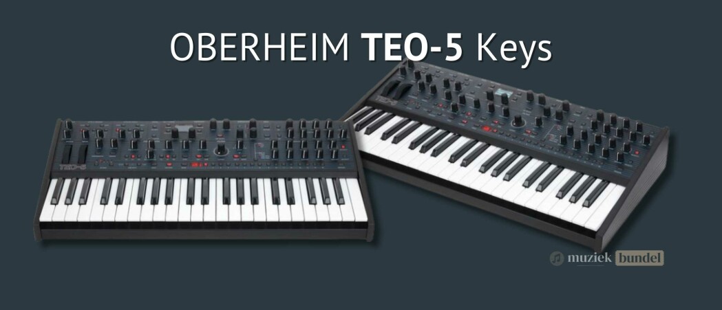 Oberheim TEO-5 Keys Review: compacte Analog Synthesizer met 44 Toetsen