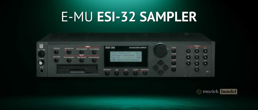 E-mu ESI-32 Sampler Review: Rackmount Sampler