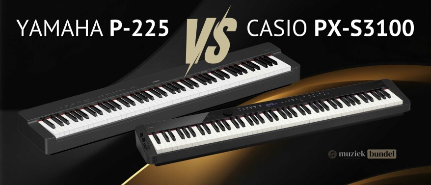 Casio PX-S3100 vs Yamaha P-225: Innovatie versus Traditie in de Strijd om de Moderne Pianist