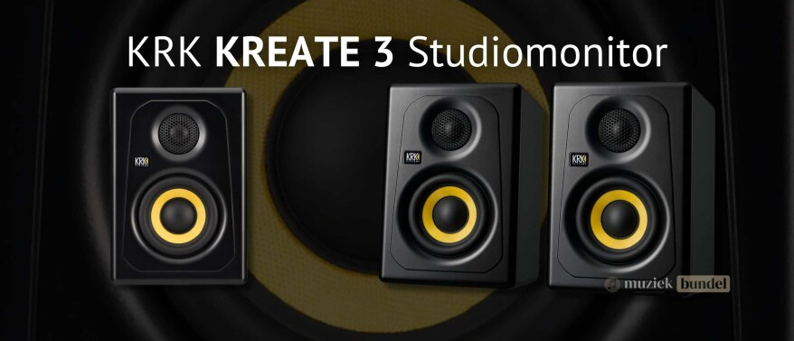 KRK Kreate 3 Review: een compacte maar verrassend veelzijdige studiomonitor