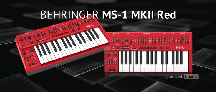 Behringer MS-1 MKII Red Review – Beste keuze voor live performers?