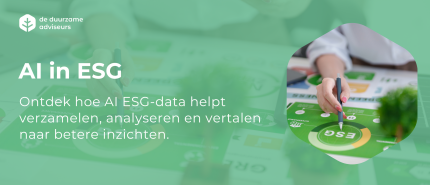 AI in ESG: zo gebruik je data slimmer voor betere inzichten