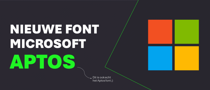 Afscheid van Calibri: het nieuwe Aptos font is beschikbaar