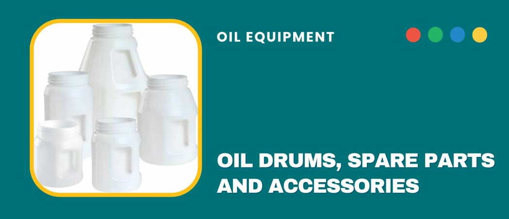 Oil drums and accessories