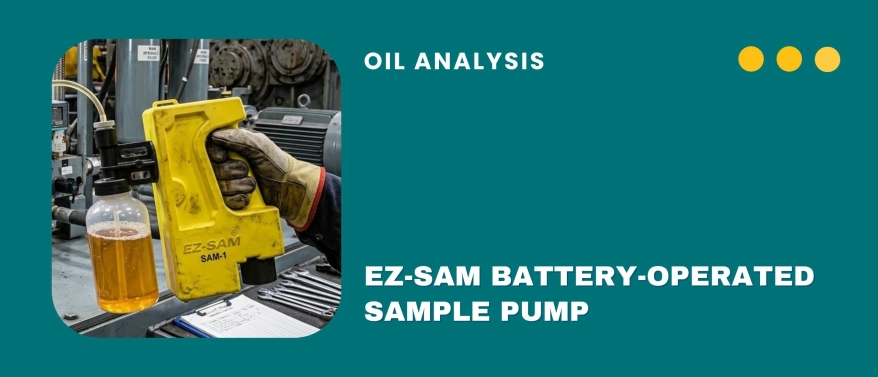 Automatic oil sampling pump: the key to contamination-free oil analysis