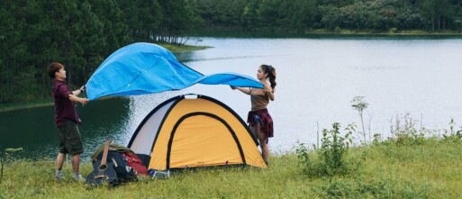 Hoe lang blijft een tent waterdicht?