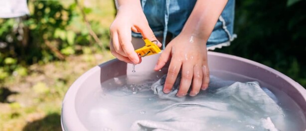 Hoe heet mag je een slaapzak wassen?