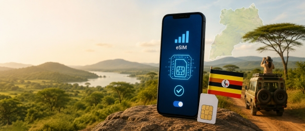 Beste e-sim voor Oeganda: eSIM of lokale Oeganda simkaart?