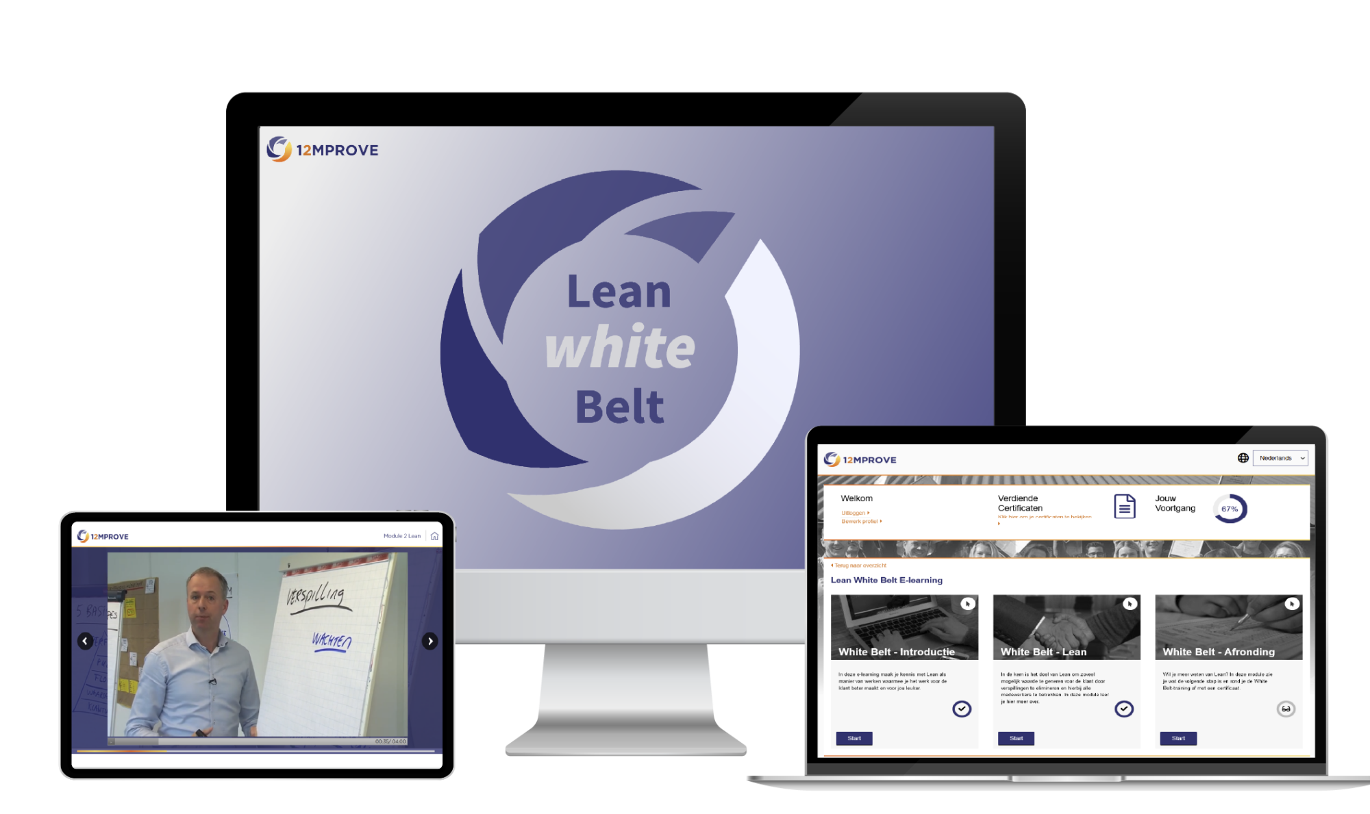 Lean white belt online