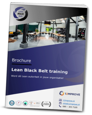 Brochure Lean Black Belt training 12Mprove