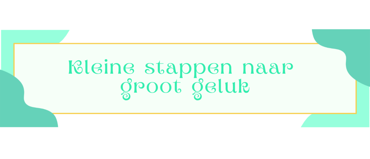 De kleine dingen die het leven weer laten stromen