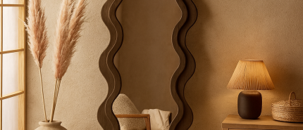 Kwantum spiegel Marone: classy chic voor elk interieur