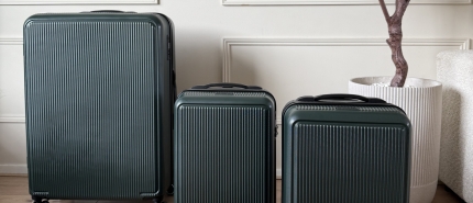 Deze Action kofferset is precies wat je hoopt: stevig én chic.