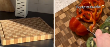 Action schaak snijplank: deze €9,95 dupe zie je normaal alleen rond de €100