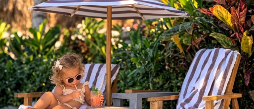 Deze Action kinderligstoel met parasol is té leuk voor de zomer
