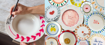 DIY: Beschilder je oude servies met porseleinstiften