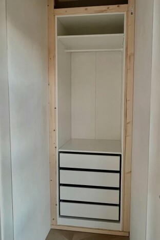 DIY: IKEA Pax kast inbouwen in Japandi-stijl